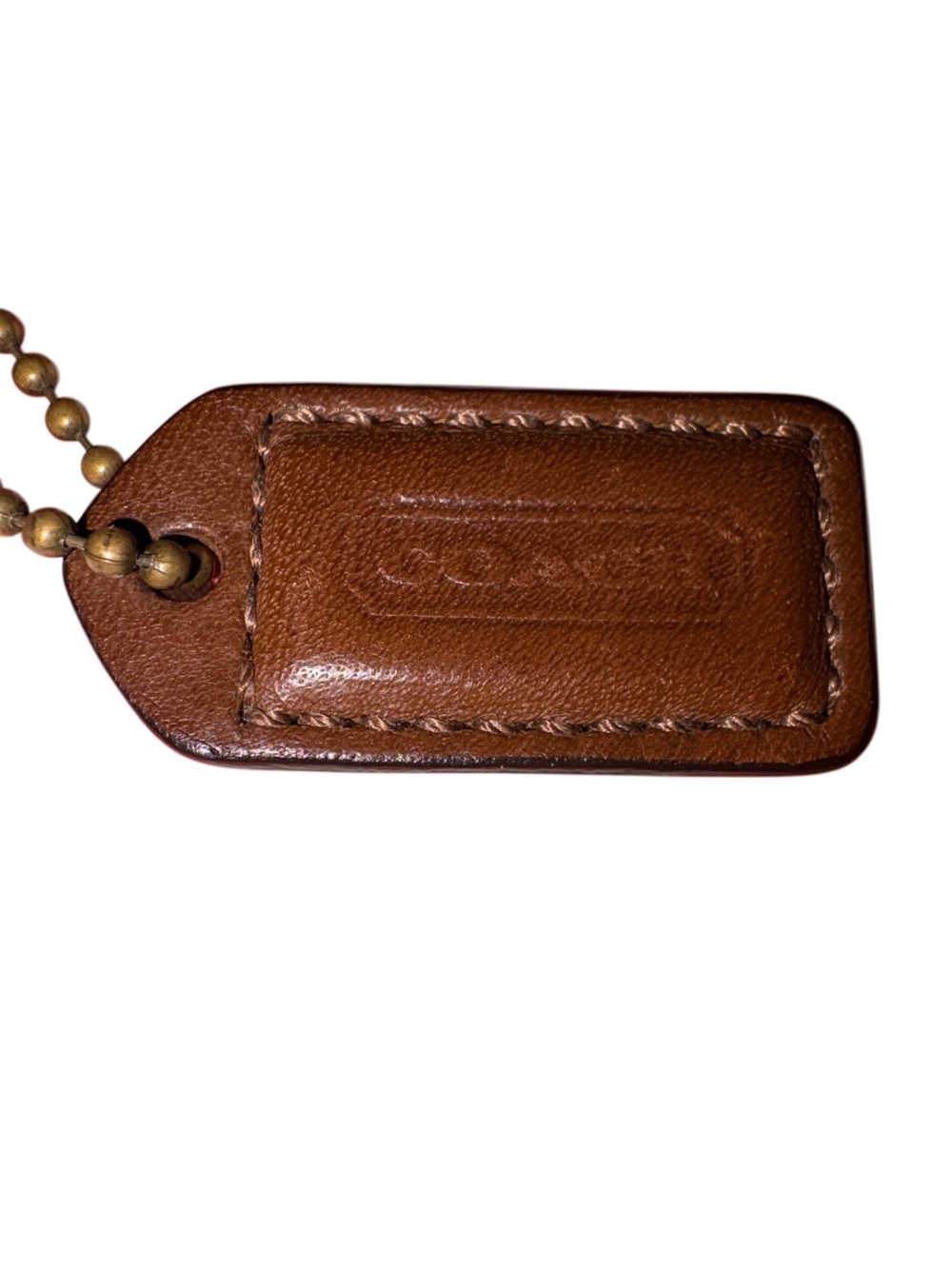 Coach Vintage Y2K Corset Laced Wristlet In Rust suede & brown leather.  7139 - Picture 7 of 10